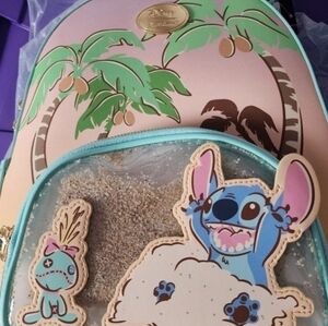 OUR UNIVERSE LILO & STITCH BEACH SAND BACKPACK NWT